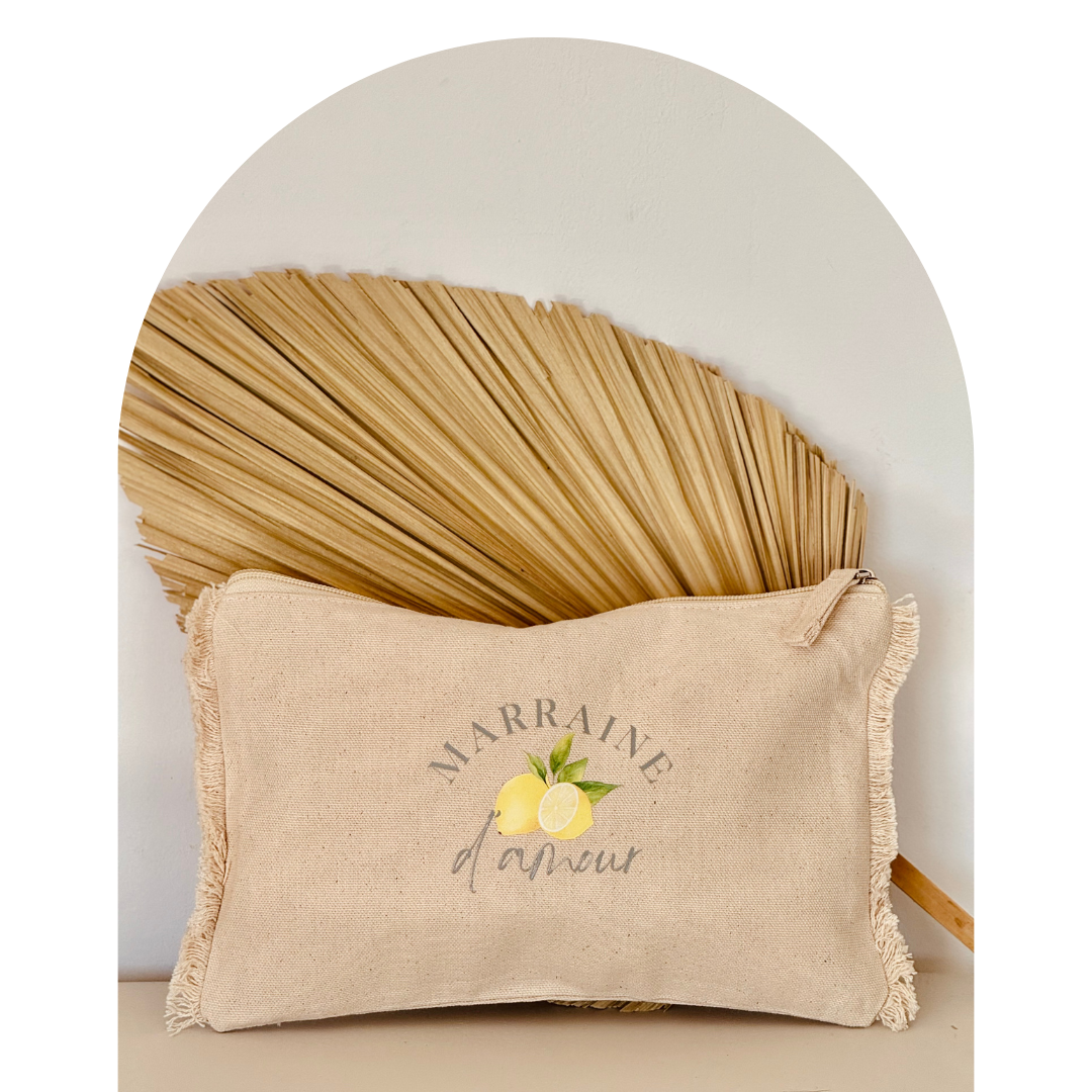 Pochette citrons - Marraine