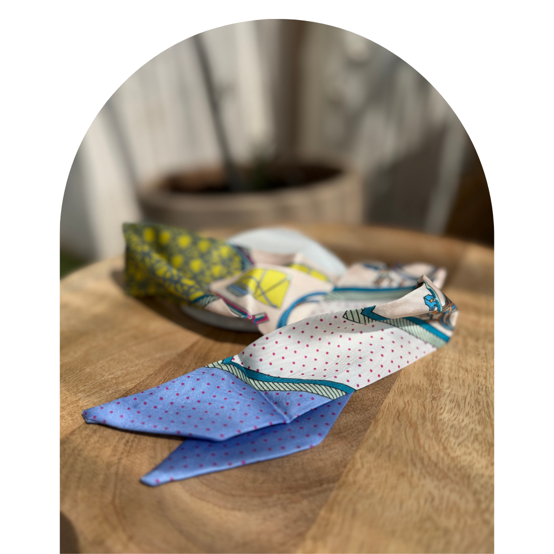 Foulard ruban - Jaune