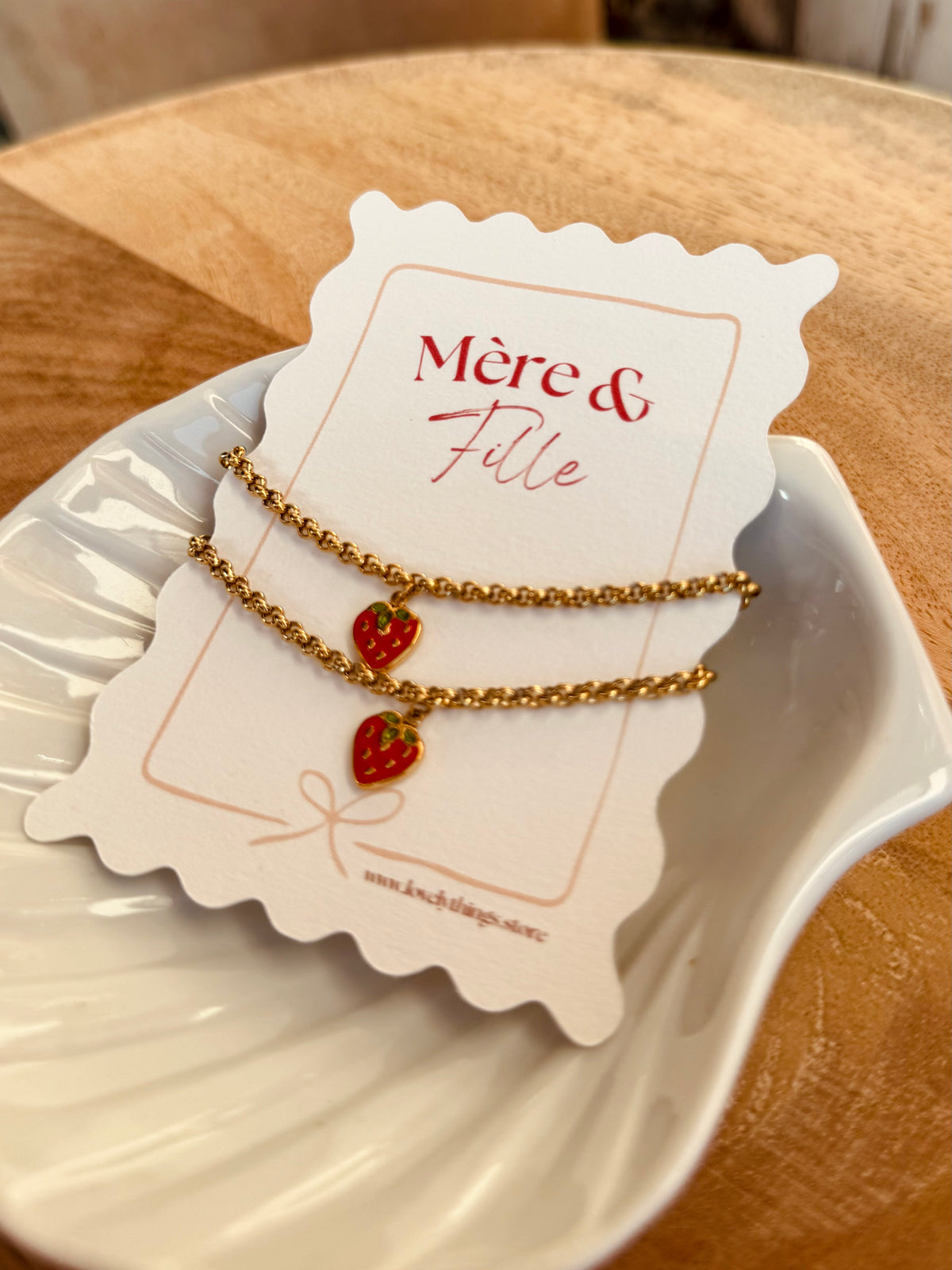 Duo de bracelets fruités
