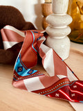 Foulard ruban - Marron