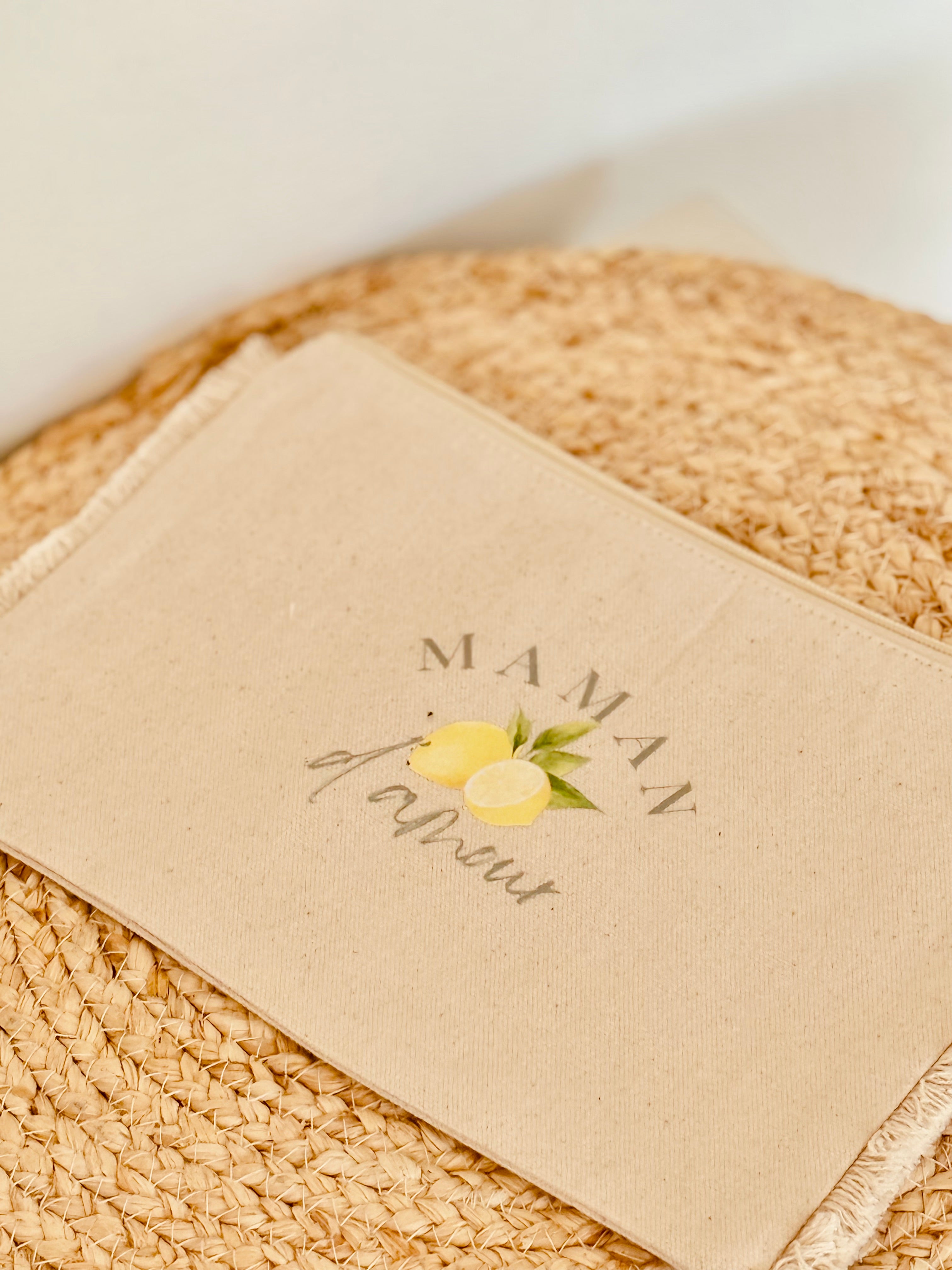 Pochette citrons - Maman