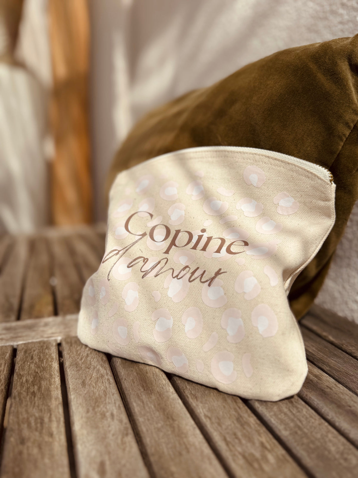 Pochette beige - Copine d'amour