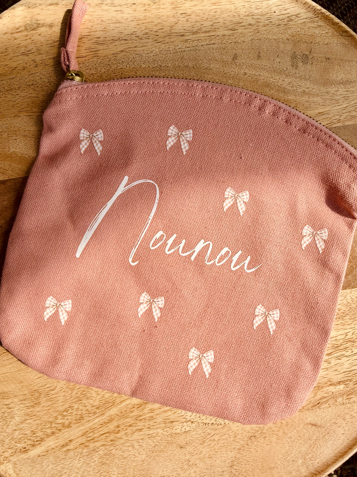 Pochette rose - Nounou