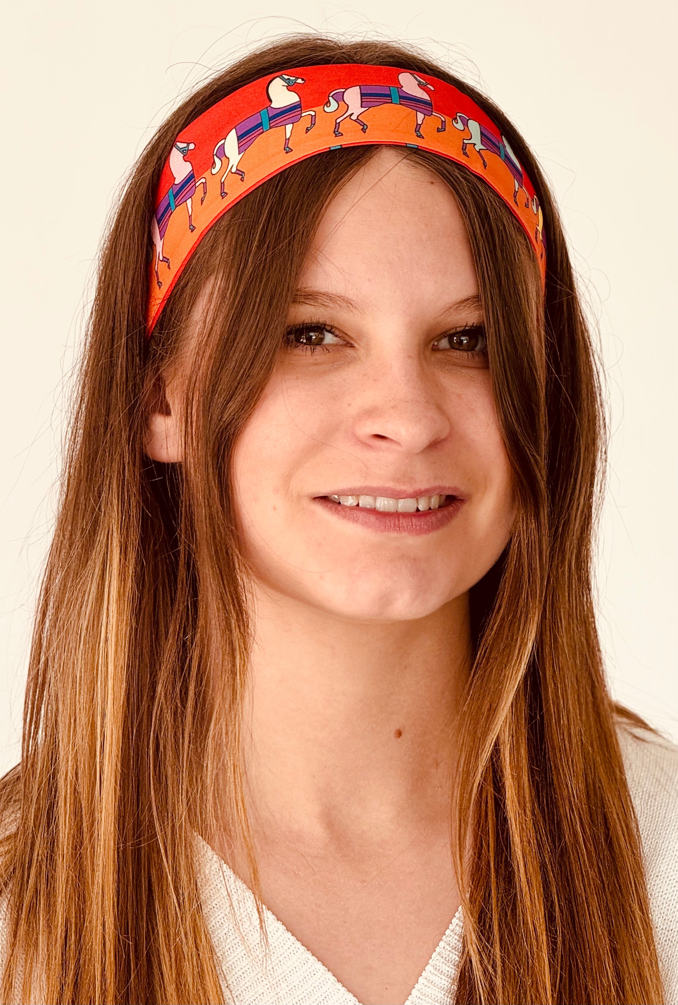 Foulard ruban - Orange