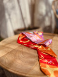 Foulard ruban - Rose