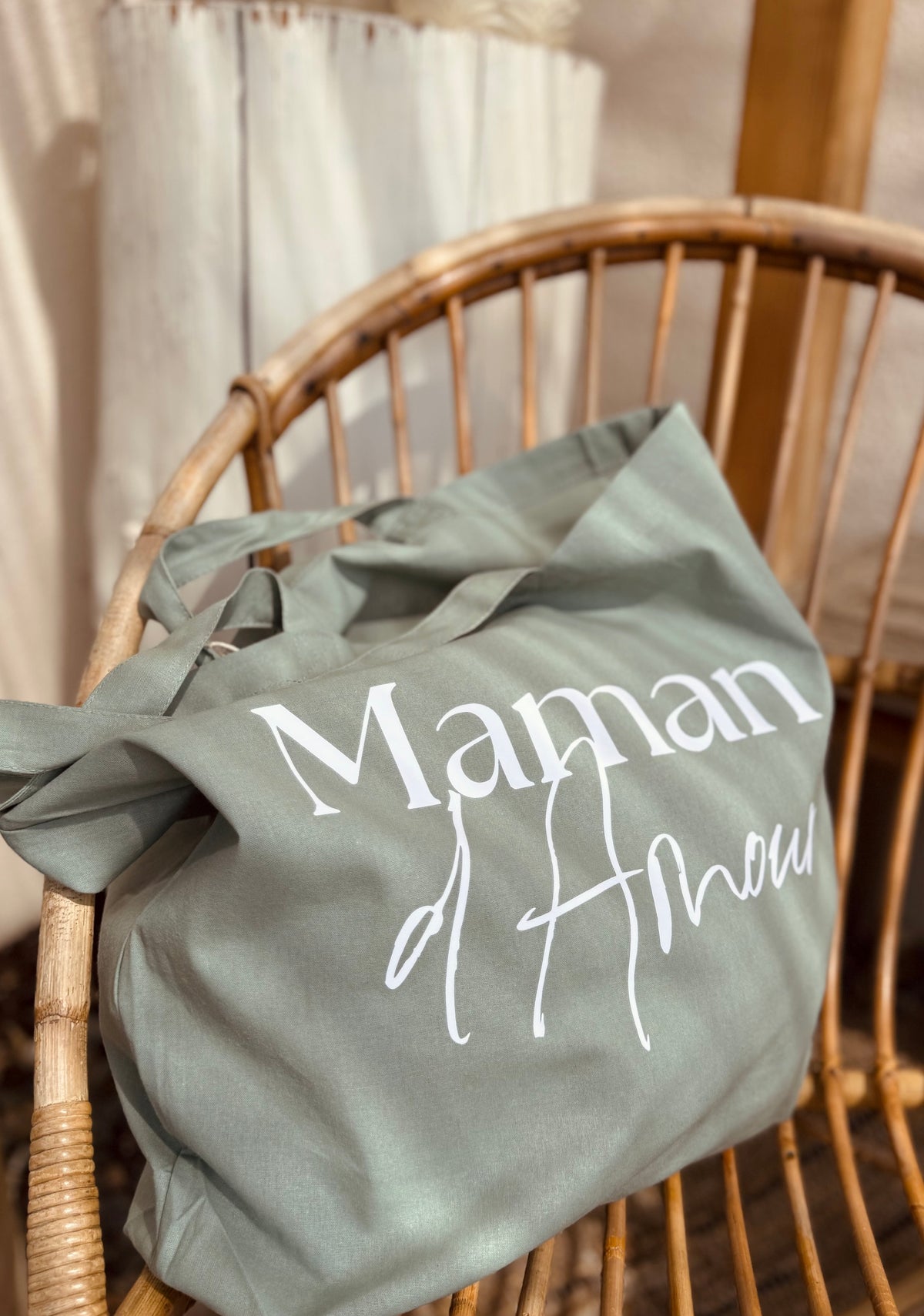 Maxi tote bag - Maman d'amour