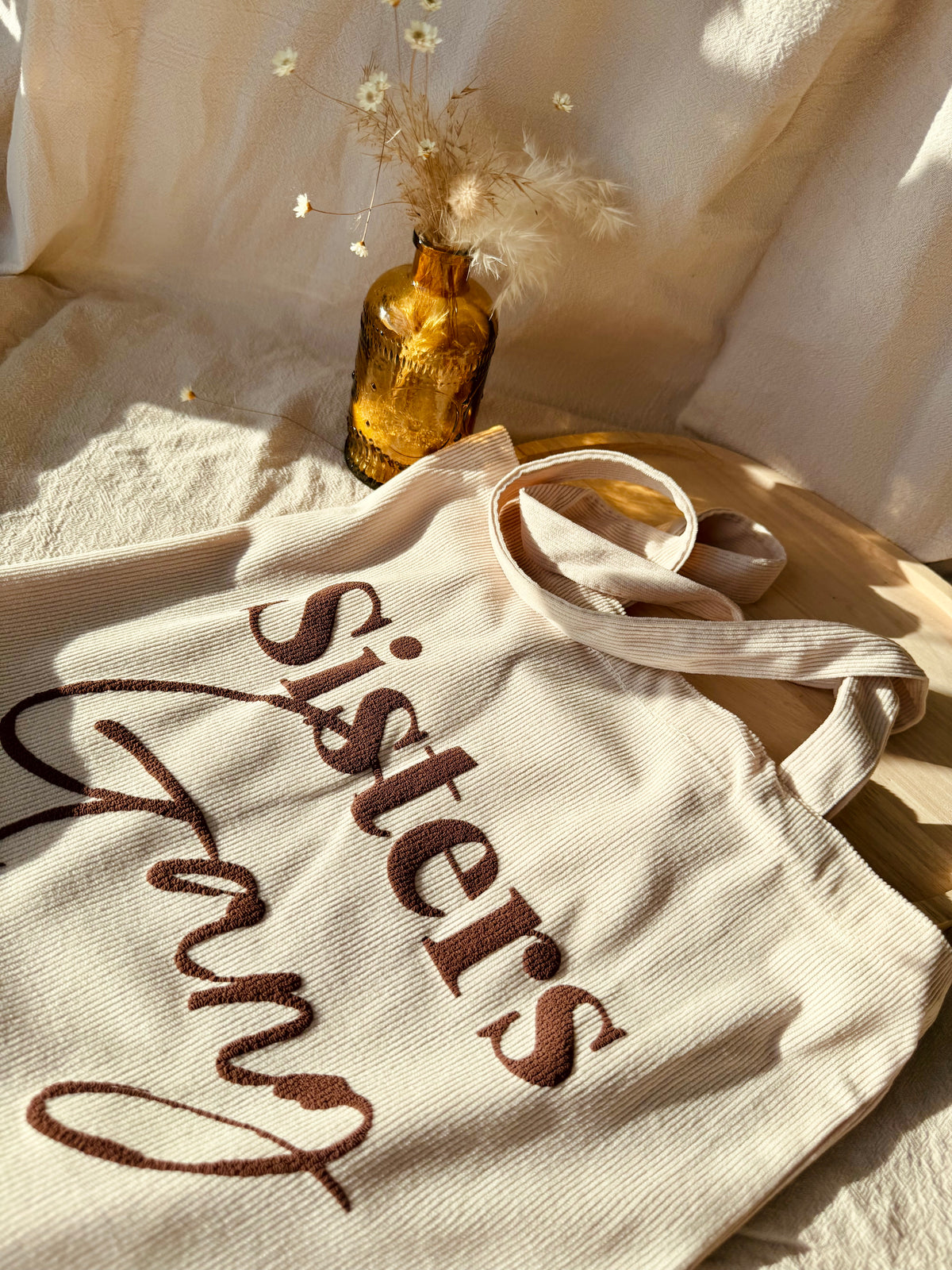 Tote bag velours - Sisters Gang
