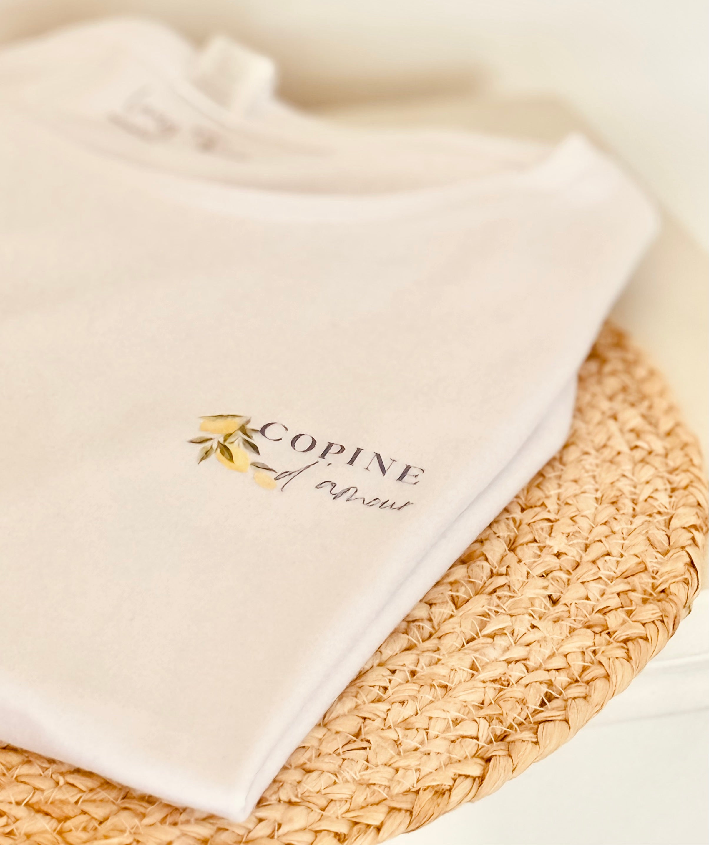 T-Shirt Copines - Citrons