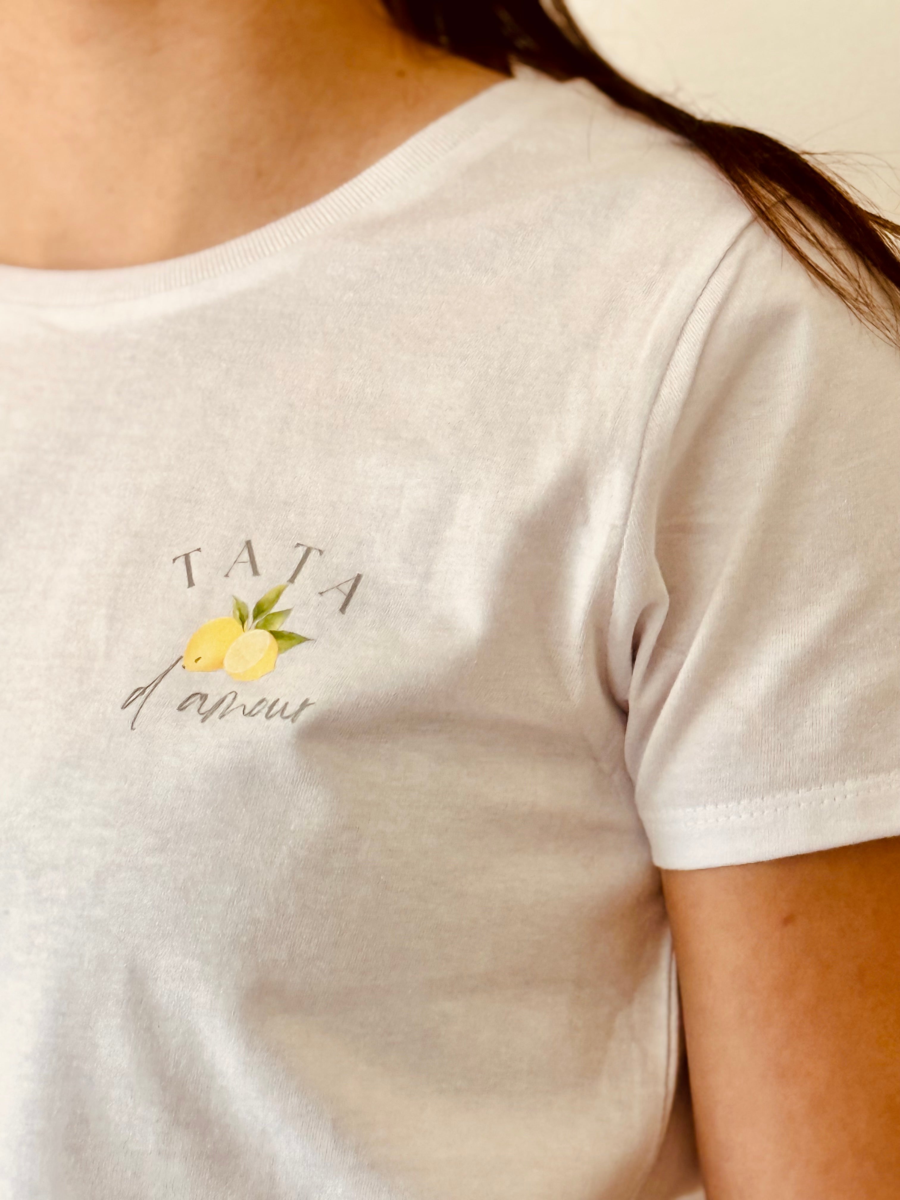 T-Shirt Tata - Citrons