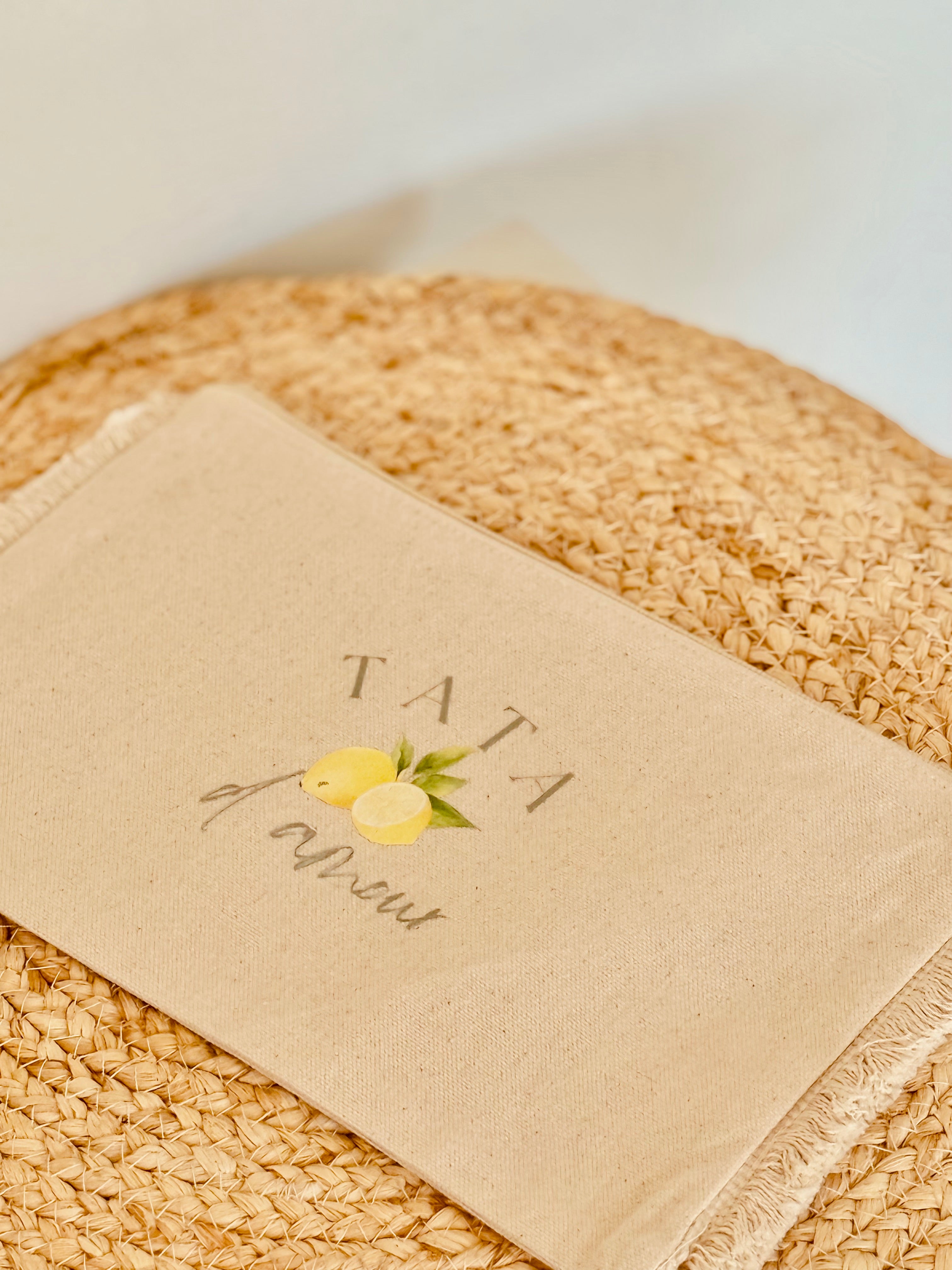 Pochette citrons - Tata